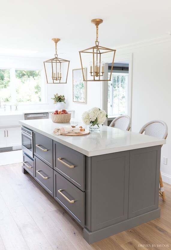 Kitchen Island With Seating And Storage Garbage And Spice Etsy