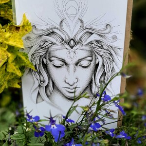 The Light Within Blank Greeting Card