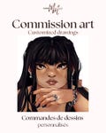 CUSTOM DESIGN COMMISSION - made to order - digitally personalized product logo