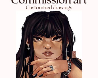 CUSTOM DESIGN COMMISSION - made to order - digitally personalized