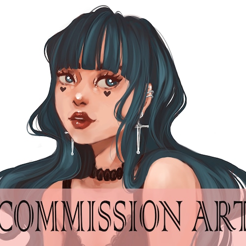 Commission Art Etsy