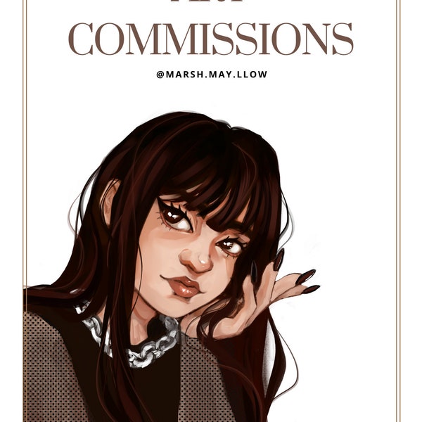 COMMISSION ART- Custom digital commission drawings