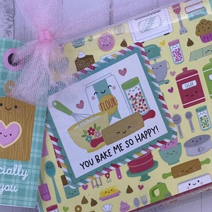Recipe Book Kids Cute You Bake Me so Happy