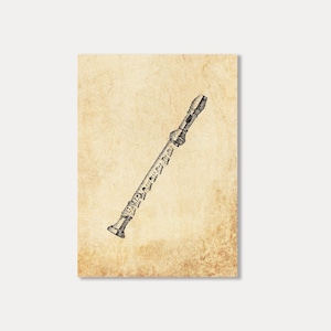 Grabadora Puntillismo Postal DIN A6