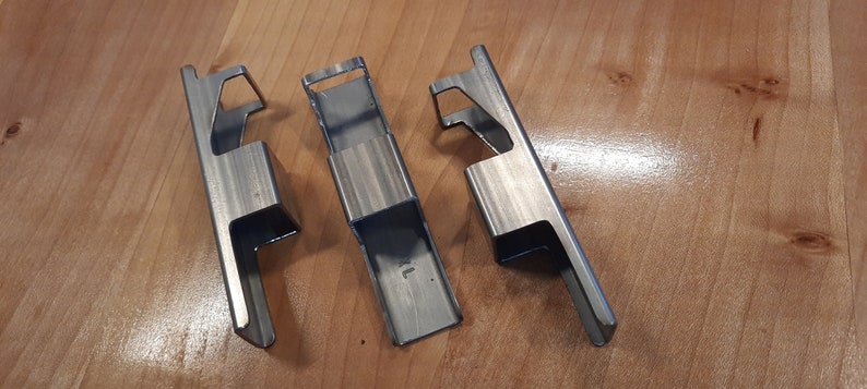 Stainless Steel Grate Risers for the XL Big Green Egg Set of 3 ...