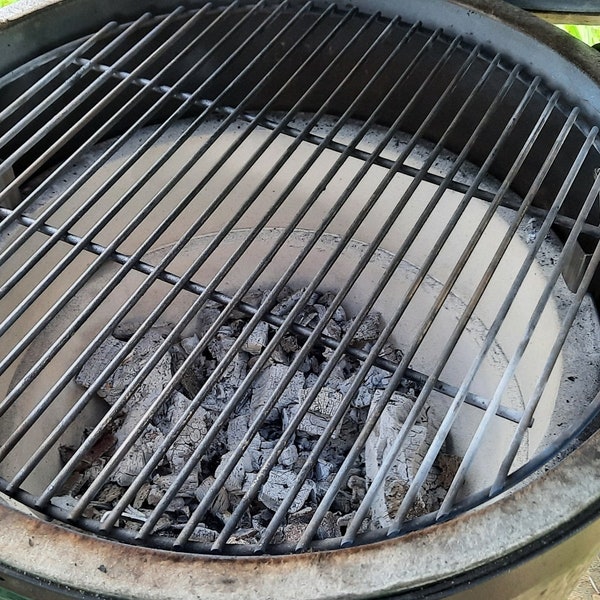 Stainless Steel Grate Risers for the XL Big Green Egg - Version 2