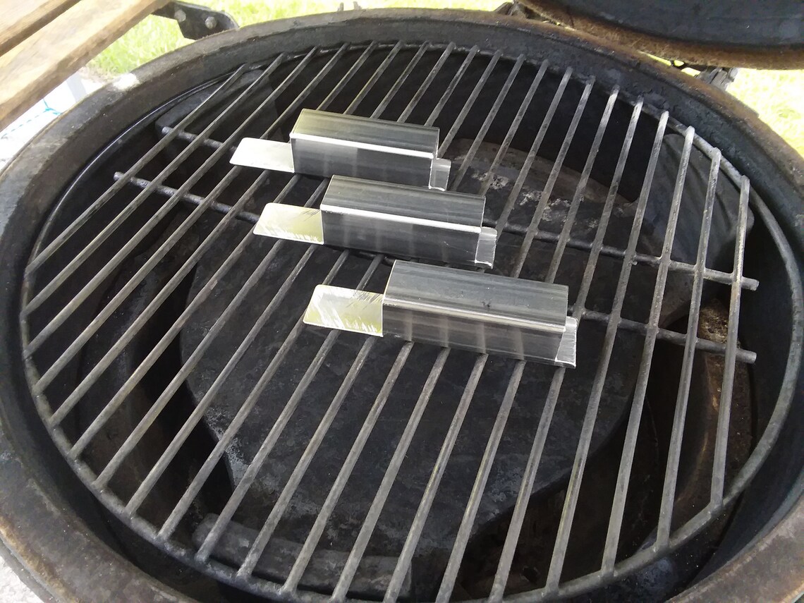 Stainless Steel Grate Risers for Large Big Green Egg Etsy UK