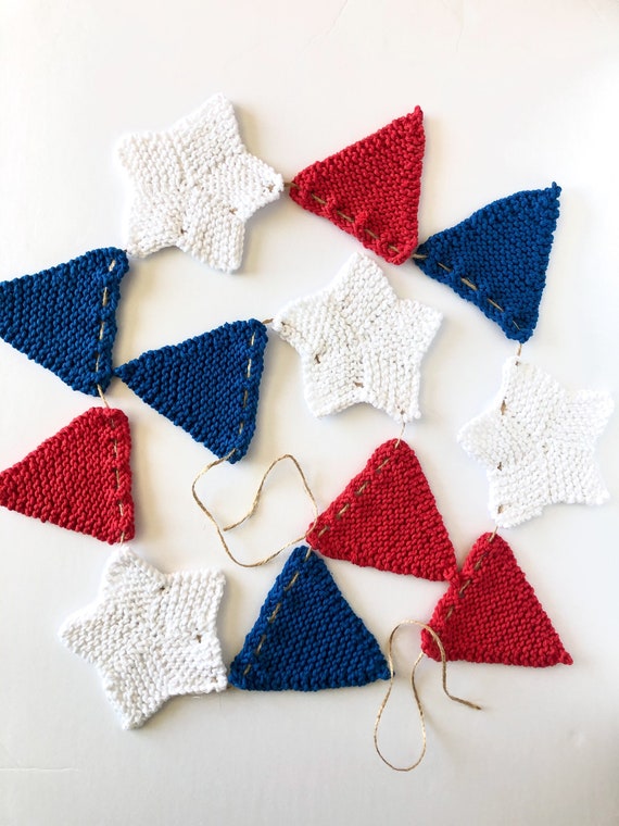 Knit FallThanksgiving Bunting-Mini Flags HomePartyPhotography Decor