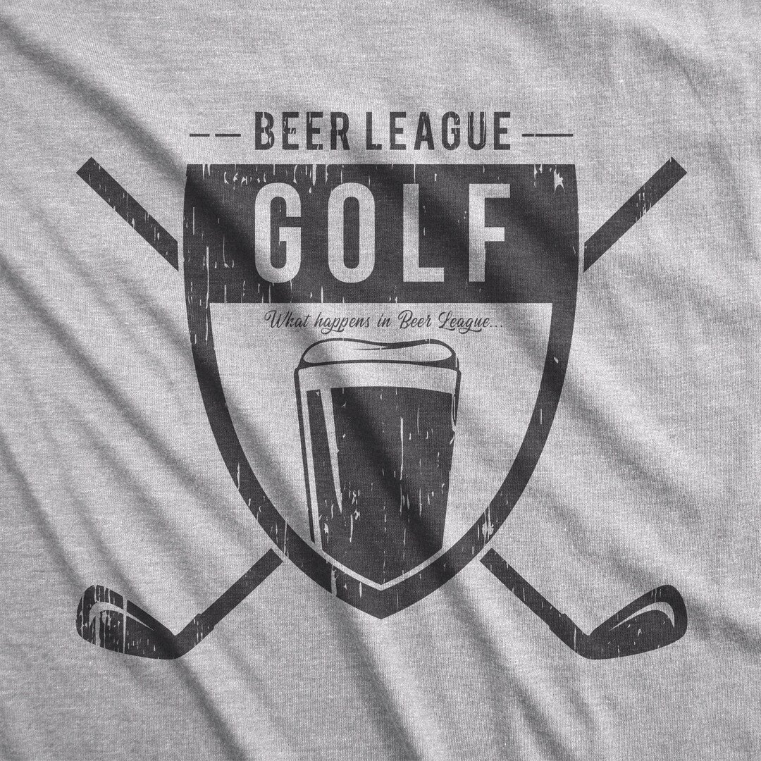 Beer League Golf What Happens In Funny Golf Shirt Golf Etsy