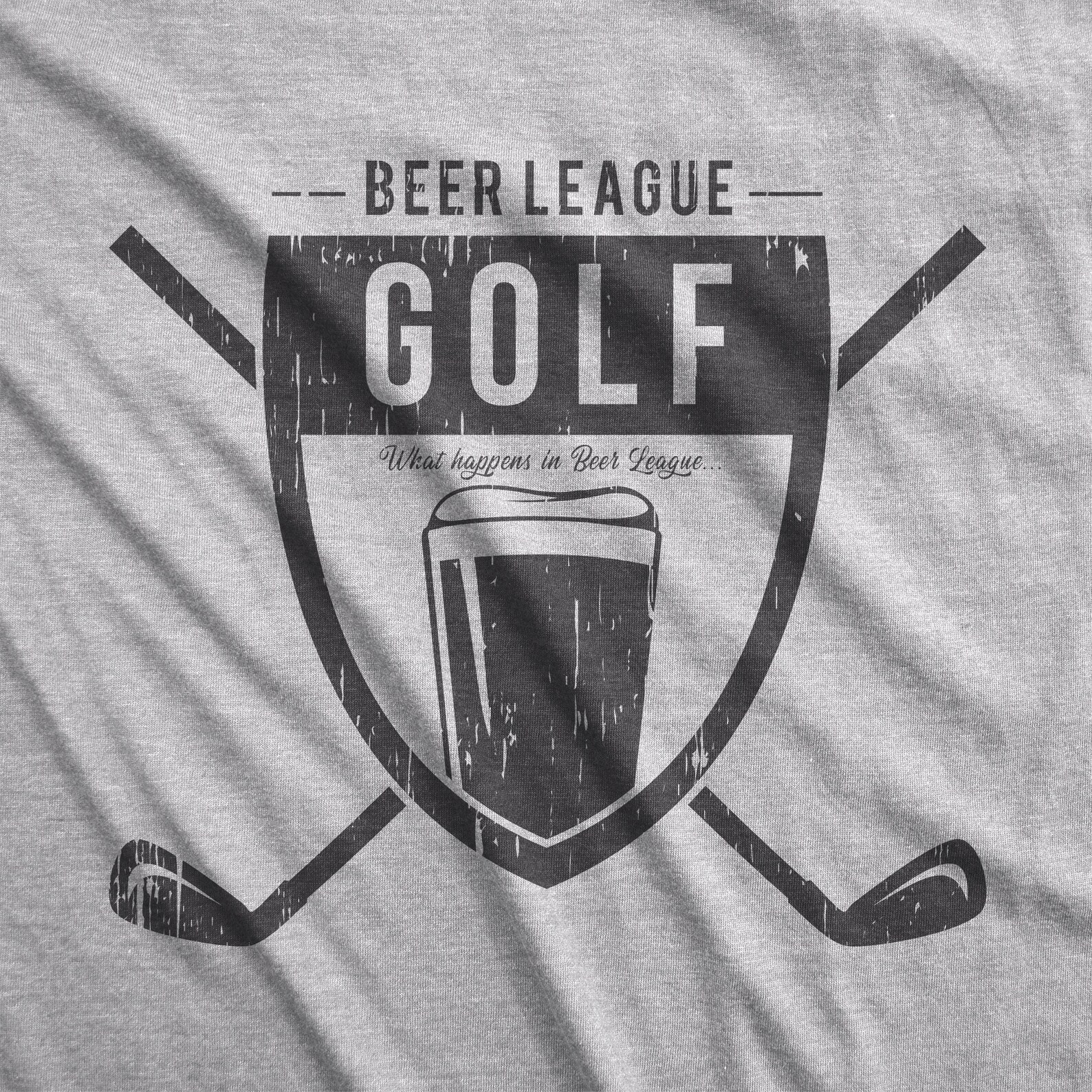 Beer League Golf What Happens In Funny Golf Shirt Golf Etsy