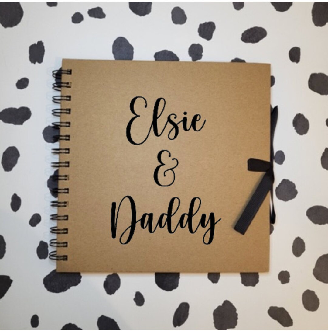 Scrapbook personnalisé, livre de mémoire, album de mémoire, livre photo