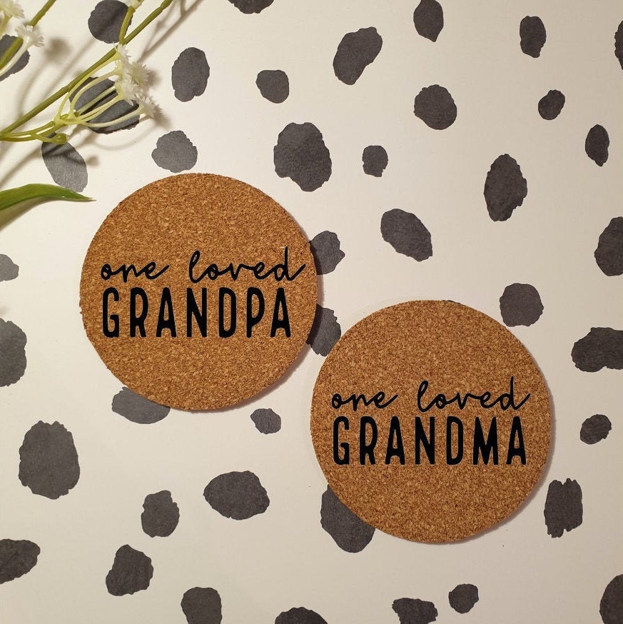 Gifts for Grandparents Grandparent Gifts Coasters Matching Etsy