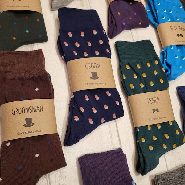 Mens Wedding Socks Etsy