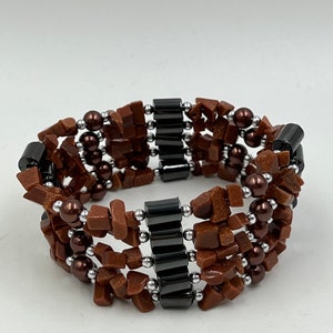 Buy 1 get 1 FREE with surprise color:) -  Hematite Wrap Bracelets Necklaces
