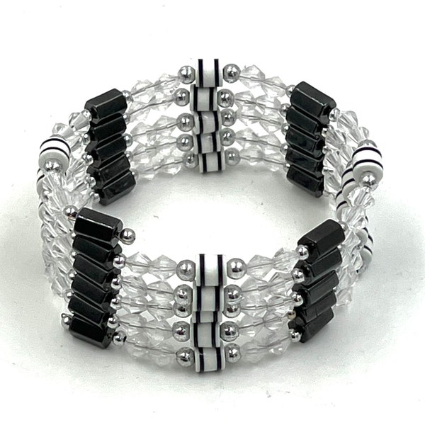 Buy 1 get 1 FREE with surprise color:) -  Hematite Wrap Bracelets Necklaces