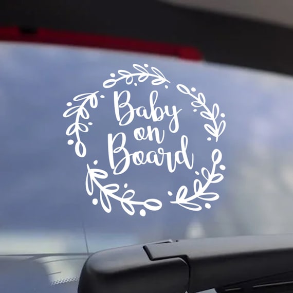 Baby on Board Sticker 