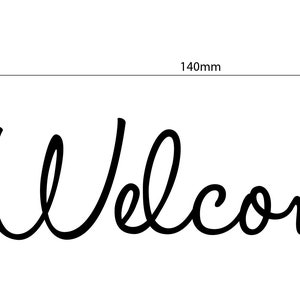 Letter Box Stickers, Front Door Sign, Hello!, Welcome, Oh Hello ...