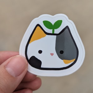 Sprout Cat Sticker