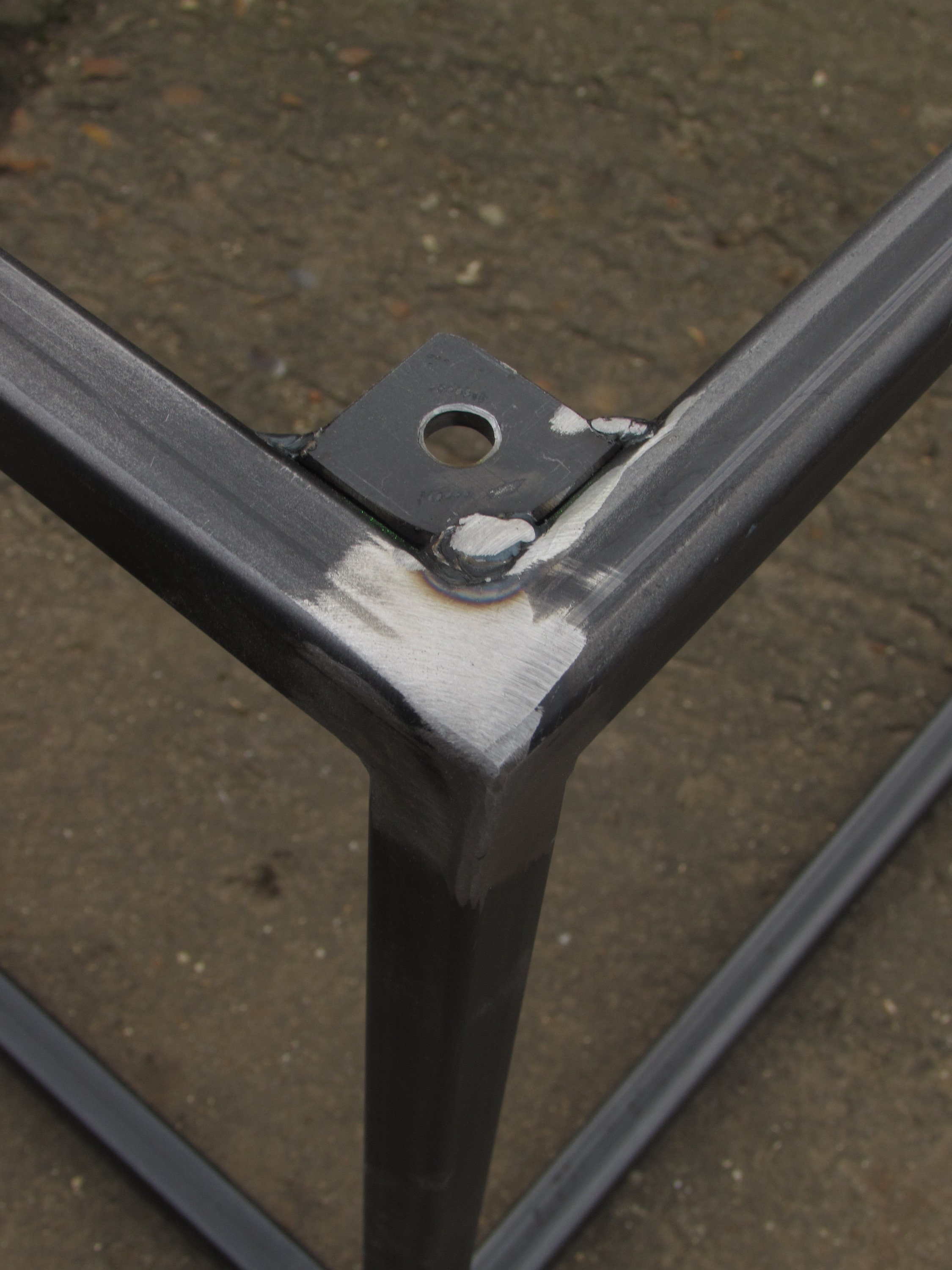 Custom Metal Furniture Frames Tables Shelves Desk Etsy