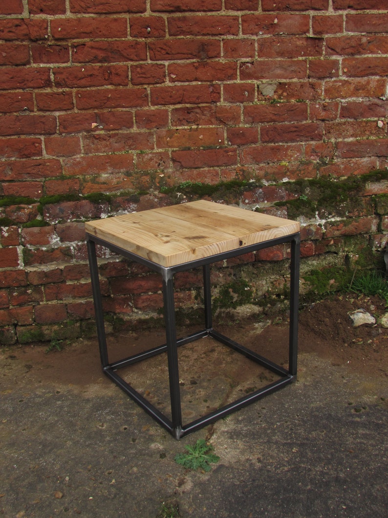 Custom Metal Furniture Frames Tables Shelves Desk Etsy