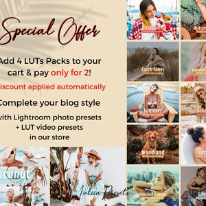 20 Summer LUTs COCONUT, Adobe Premiere Pro LUTs Pack, Video Editing Cinematic Luts Final Cut Pro, Summer Video Presets for DaVinci Resolve