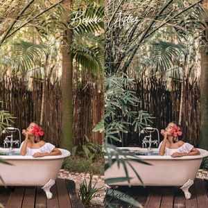 Bali Film LUTs Video Editing and Lightroom Presets Pack, Travel Instagram Photoshop Presets, Tropic Color Grading LUTs IG LR Presets Mobile, Image 5