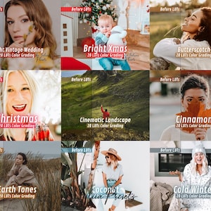 1200 + Look Up Table Ultimate LUTs Pack for Premiere Pro, FCPX - Downloadable Color Grading Video Presets, Perfect for Adobe & Blackmagic, Image 4