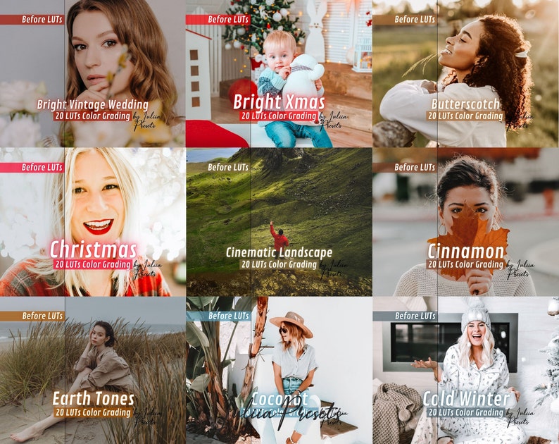 1200 + Look Up Table Ultimate LUTs Pack for Premiere Pro, FCPX - Downloadable Color Grading Video Presets, Perfect for Adobe & Blackmagic, Image 4