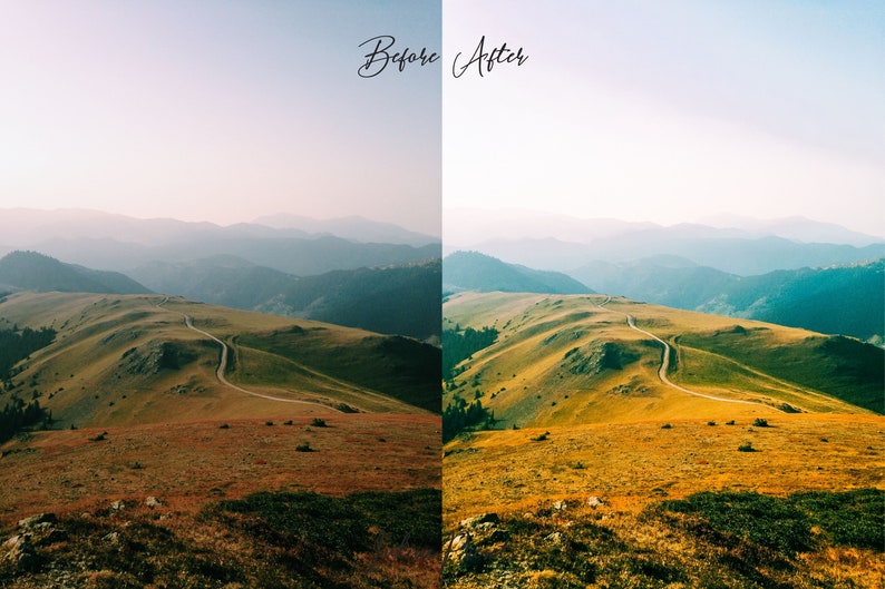 20 Mobile Lightroom Presets Desktop MOUNTAINS VIEW, Bright Nature Preset Best Outdoor Landscape Presets Insta Travel Photo LR Mobile Presets image 8