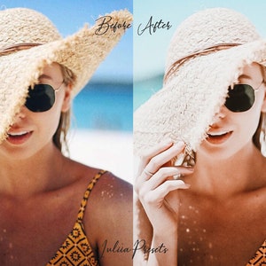 20 Summer LUTs COCONUT, Adobe Premiere Pro LUTs Pack, Video Editing Cinematic Luts Final Cut Pro, Summer Video Presets for DaVinci Resolve, Image 4