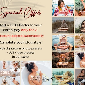 1200 + Look Up Table Ultimate LUTs Pack for Premiere Pro, FCPX - Downloadable Color Grading Video Presets, Perfect for Adobe & Blackmagic, Image 2