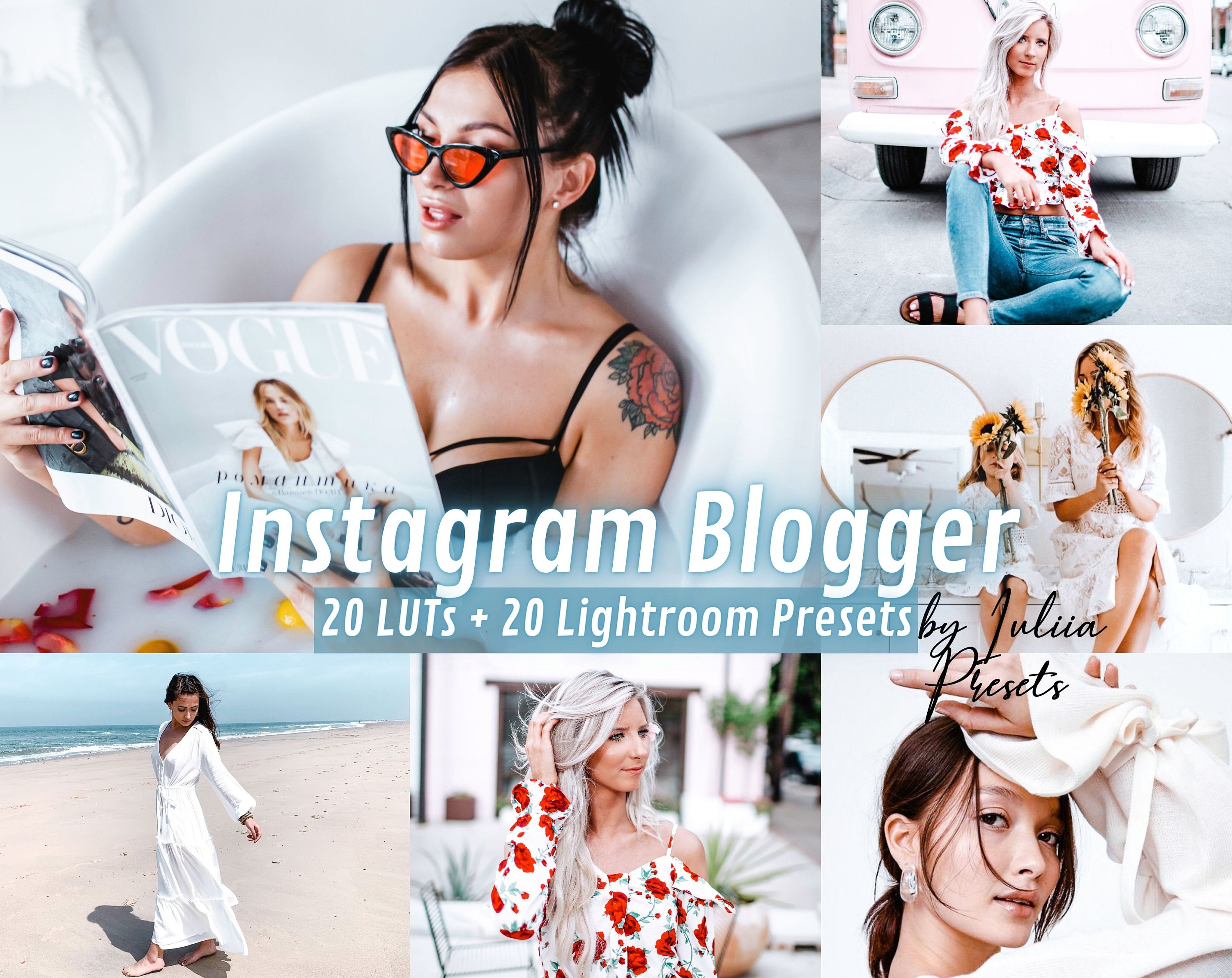 Preset Film LUT Video & PRESETS LIGHTROOM Instagram Blogger, Cinematic Color Grading, Photo Video Editing LUTs Pack Premiere Pro, Photoshop