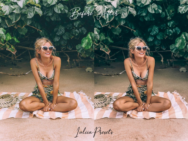 Bali Film LUTs Video Editing and Lightroom Presets Pack, Travel Instagram Photoshop Presets, Tropic Color Grading LUTs IG LR Presets Mobile, Image 9