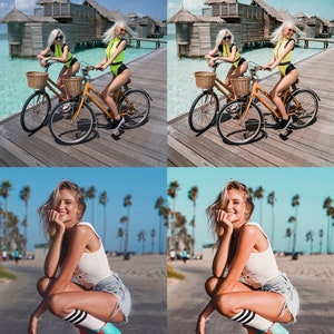 20 BEACH LUTs Premiere, Final Cut Pro LUTs Video Presets, Film LUT Pack and Summer Affinity LUTs, Travel Video Filters for Video Editing, Image 5