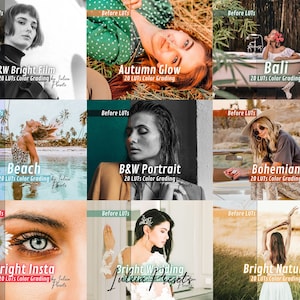 1200 + Look Up Table Ultimate LUTs Pack for Premiere Pro, FCPX - Downloadable Color Grading Video Presets, Perfect for Adobe & Blackmagic, Image 3