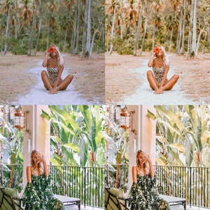 20 BEACH LUTs Premiere, Final Cut Pro LUTs Video Presets, Film LUT Pack and Summer Affinity LUTs, Travel Video Filters for Video Editing, Image 6
