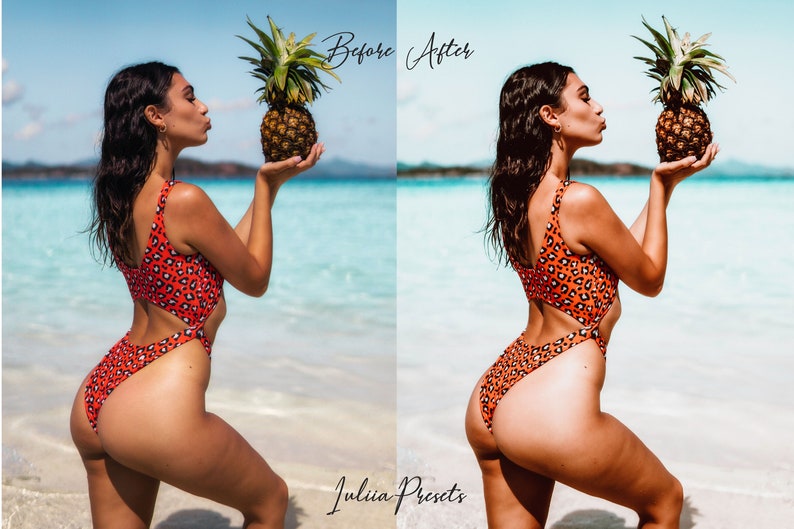 20 Summer LUTs COCONUT, Adobe Premiere Pro LUTs Pack, Video Editing Cinematic Luts Final Cut Pro, Summer Video Presets for DaVinci Resolve, Image 5