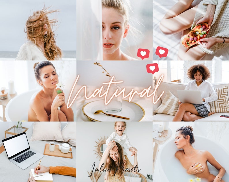 20 NATURAL LUTs Premiere, Neutral Film LUT Video Presets, Clean Affinity LUTs for Final Cut Pro, LUTs Video Filters for Davinci Resolve, Image 3