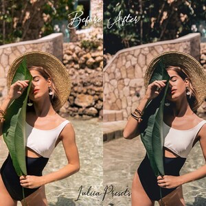 Bali Film LUTs Video Editing and Lightroom Presets Pack, Travel Instagram Photoshop Presets, Tropic Color Grading LUTs IG LR Presets Mobile, Image 7