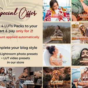 20 LANDSCAPE LUT Pack for Final Cut Pro, Affinity LUTs Premiere, Video Presets for Premiere Pro LUTs, Video Editing and Film LUT Cinematic