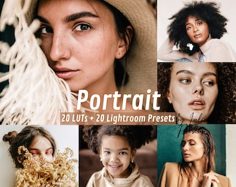LIGHTROOM Mobile PRESETS & Color Grading LUTs Presets Portrait, Video and Instagram Photo Filters, Film LUT Video Editing Blogger Presets
