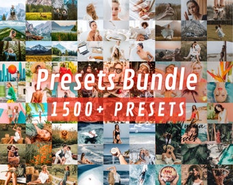 1500+ Lightroom Presets, Photo Editing Lightroom Presets Bundle, Lightroom Mobile Photo Filters, Top Desktop Lightroom Photo Presets Pack