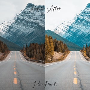 20 Mobile Lightroom Presets Desktop MOUNTAINS VIEW, Bright Nature Preset Best Outdoor Landscape Presets Insta Travel Photo LR Mobile Presets image 10