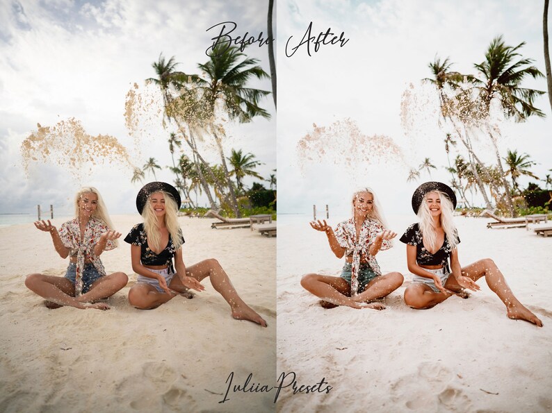 20 Summer LUTs COCONUT, Adobe Premiere Pro LUTs Pack, Video Editing Cinematic Luts Final Cut Pro, Summer Video Presets for DaVinci Resolve, Image 6