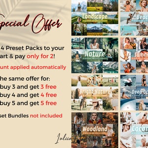 20 Mobile Lightroom Presets Desktop MOUNTAINS VIEW, Bright Nature Preset Best Outdoor Landscape Presets Insta Travel Photo LR Mobile Presets image 2