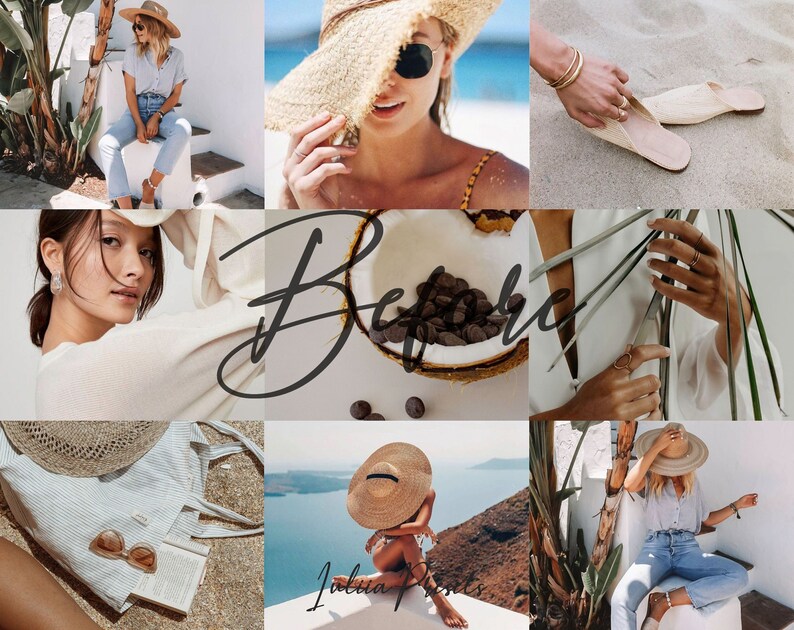 20 Summer LUTs COCONUT, Adobe Premiere Pro LUTs Pack, Video Editing Cinematic Luts Final Cut Pro, Summer Video Presets for DaVinci Resolve, Image 2