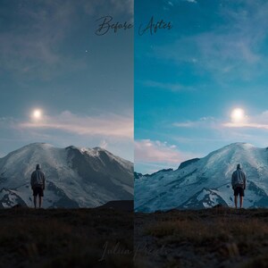 20 Mobile Lightroom Presets Desktop MOUNTAINS VIEW, Bright Nature Preset Best Outdoor Landscape Presets Insta Travel Photo LR Mobile Presets image 5