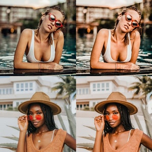 20 BEACH LUTs Premiere, Final Cut Pro LUTs Video Presets, Film LUT Pack and Summer Affinity LUTs, Travel Video Filters for Video Editing, Image 9