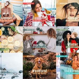 1200 + Look Up Table Ultimate LUTs Pack for Premiere Pro, FCPX - Downloadable Color Grading Video Presets, Perfect for Adobe & Blackmagic, Image 8