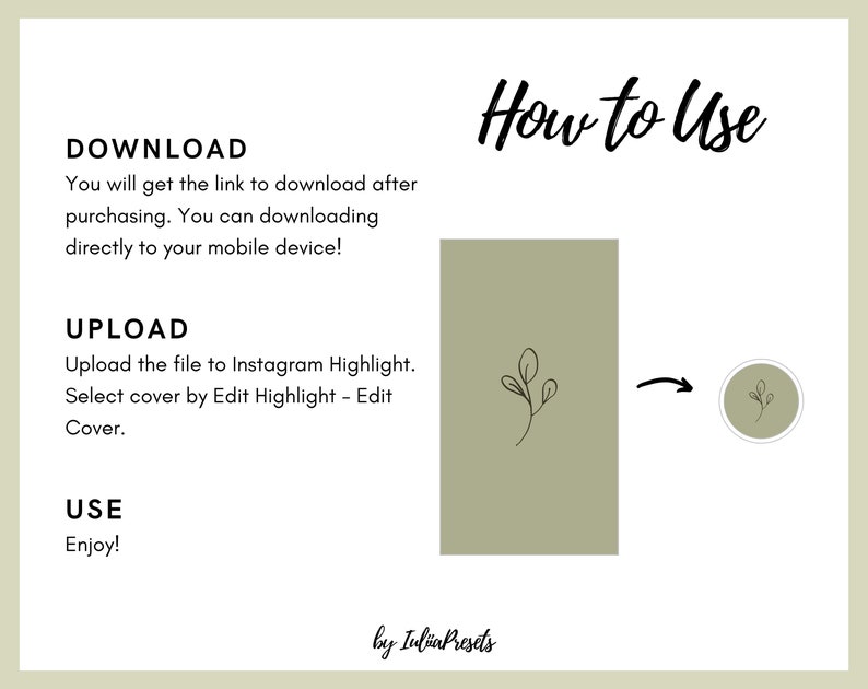 Highlight Covers Instagram Stories Highlights Botanical Hand Drawn Icons Insta Story Highlights Instagram Story Highlight Icons BOTANICAL